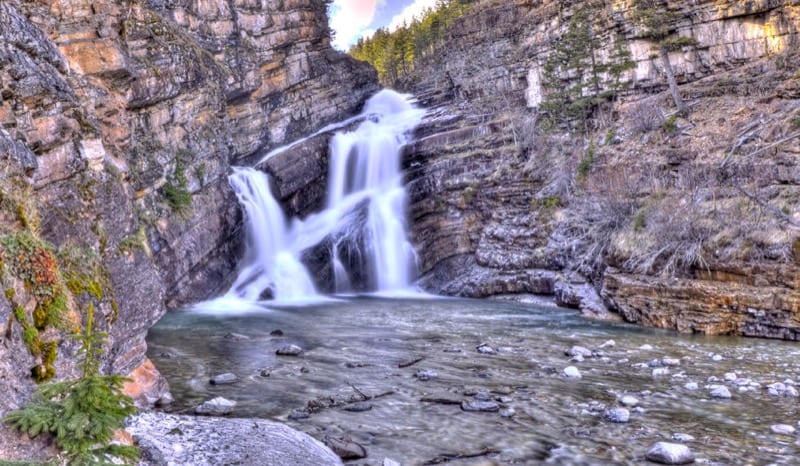 Cameron Falls, Alberta